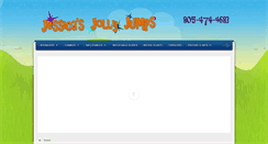 Desktop Screenshot of jessicasjollyjumps.com
